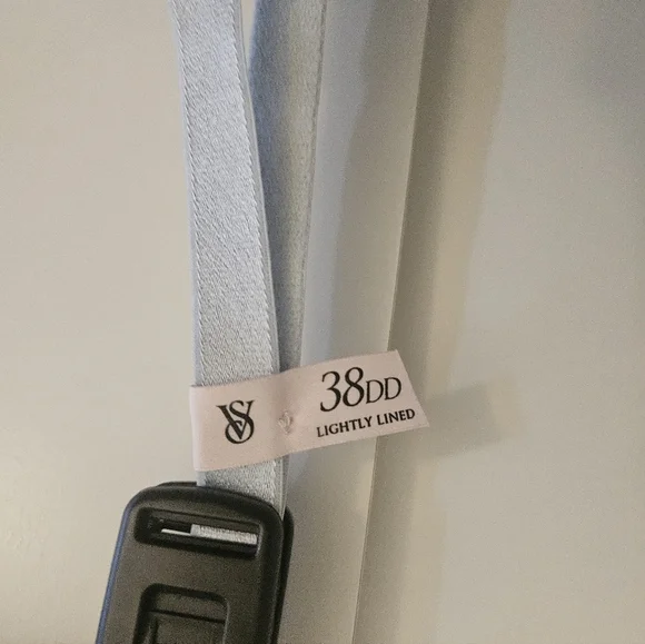 Victoria's Secret Dream Angels Blue Floral Lightly Lined Demi Bra Women 38DD - Picture 5 of 5